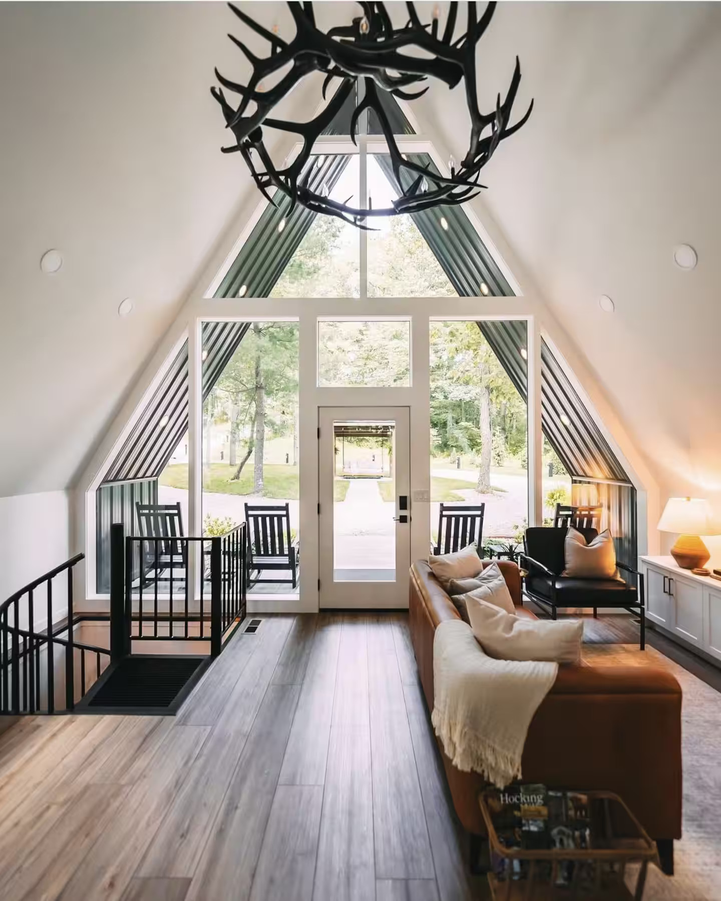 salon maison A-Frame 100m2