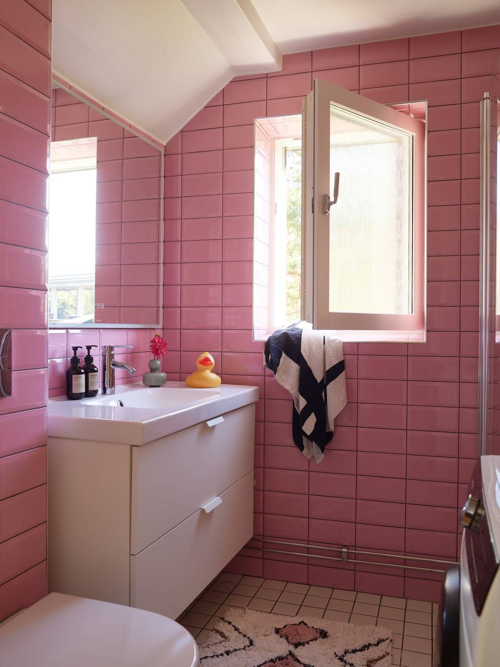 salle de bain rose salle de bain rose
