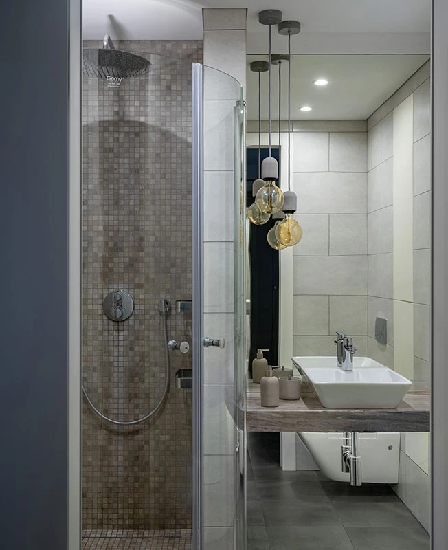 salle de bain appartement 39m2 décoration contemporaine salle de bain appartement 39m2 décoration contemporaine