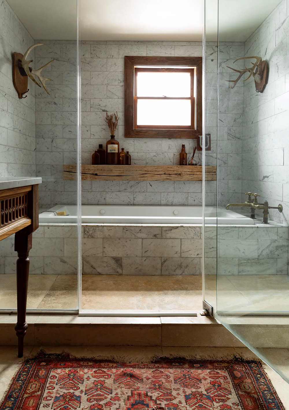salle de bain marbre décoration rustique chic salle de bain marbre décoration rustique chic