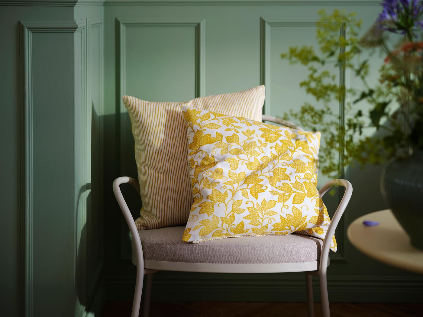 coussin jaune coussin jaune