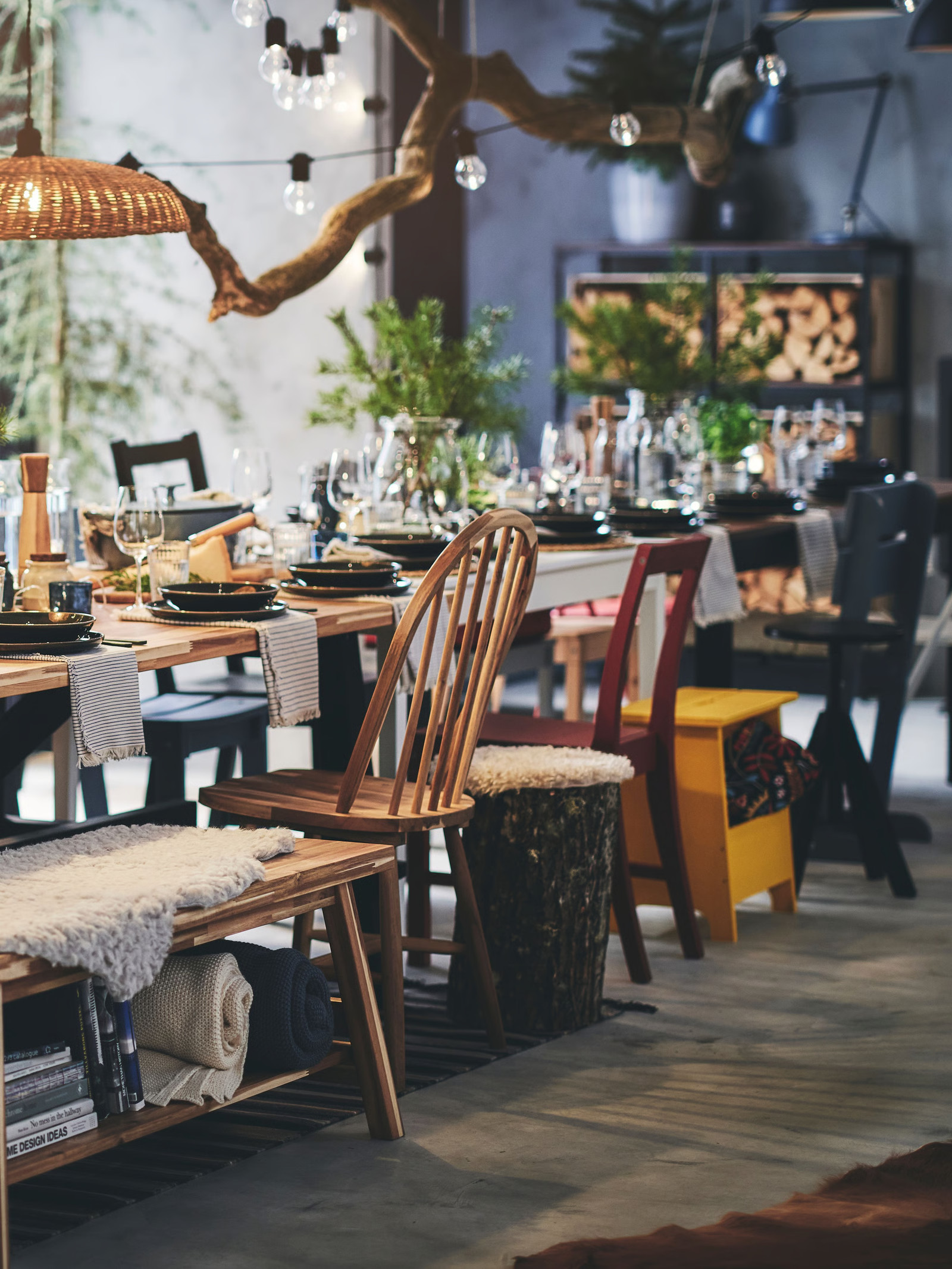 grande table repas familial thème rustique et naturel grande table repas familial thème rustique et naturel