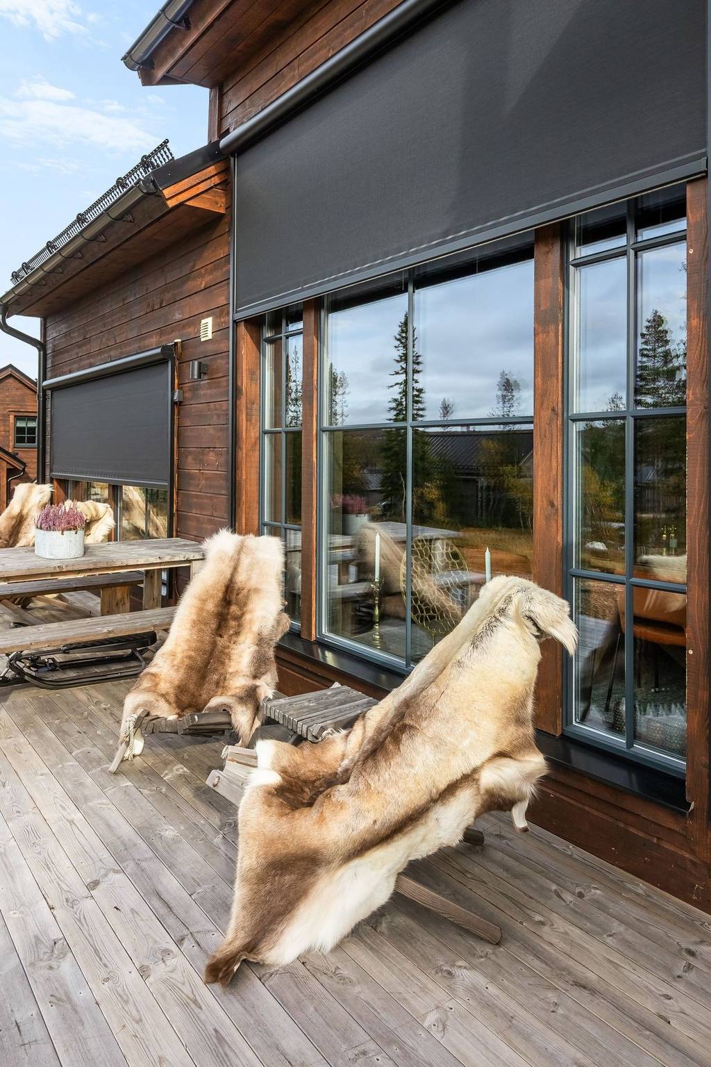 terrasse maison en bois chalet de montagne décoration contemporaine terrasse maison en bois chalet de montagne décoration contemporaine