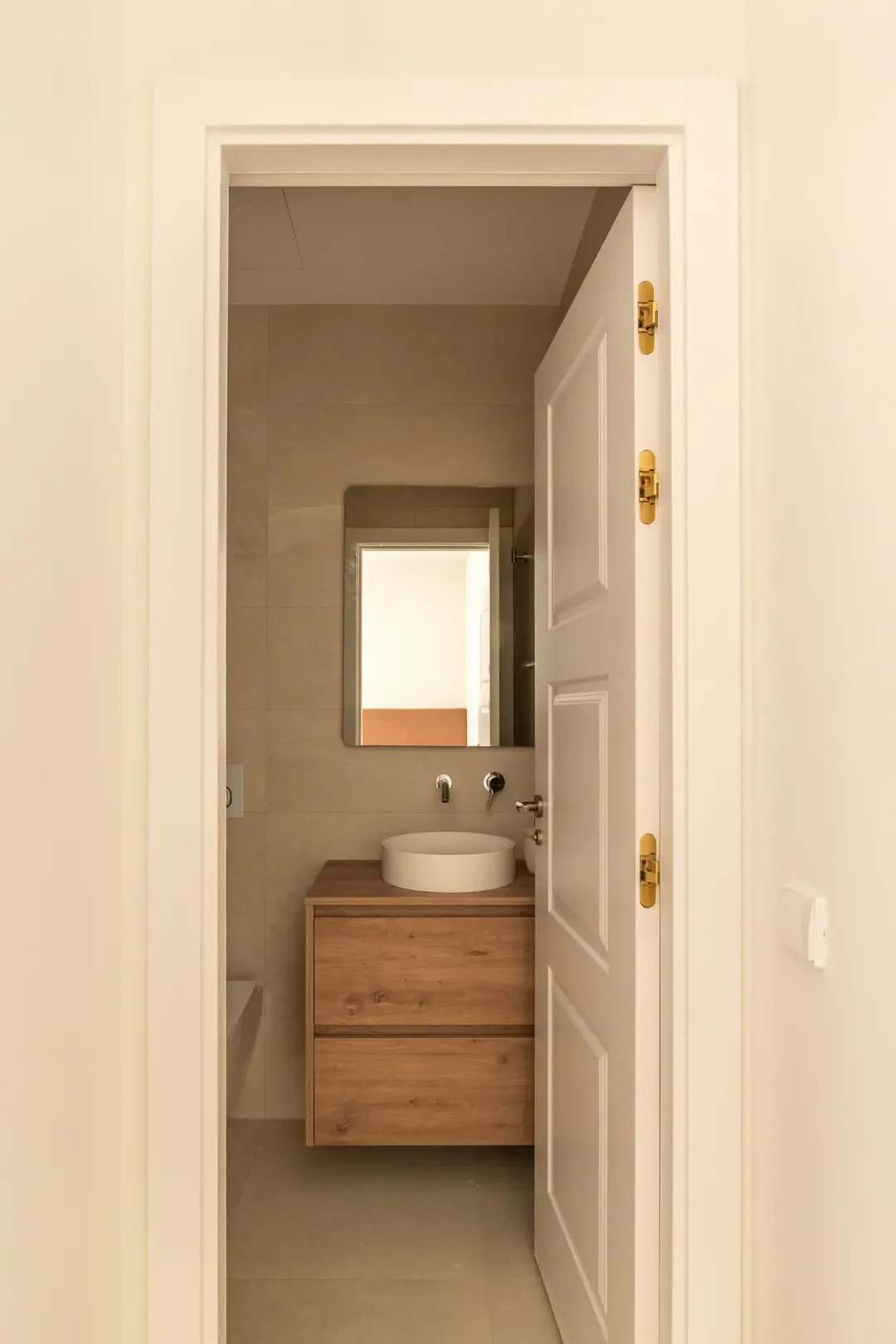 salle de bain moderne bois