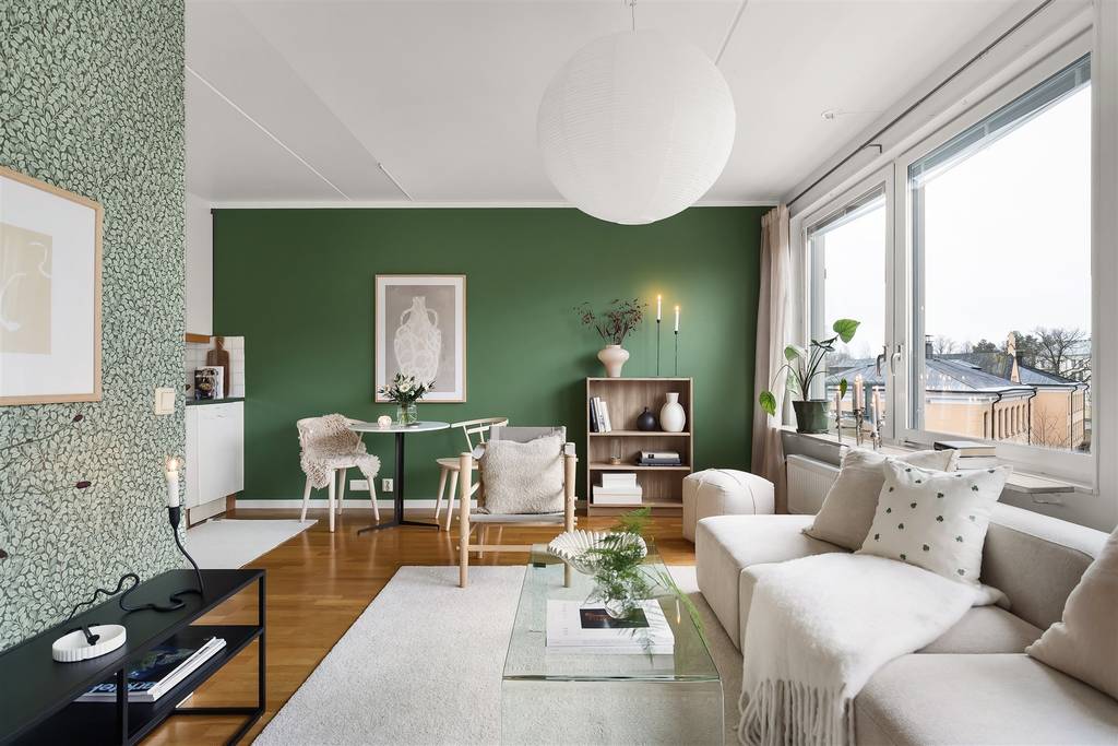 salon appartement 39m2 vert et blanc décoration design salon appartement 39m2 vert et blanc décoration design