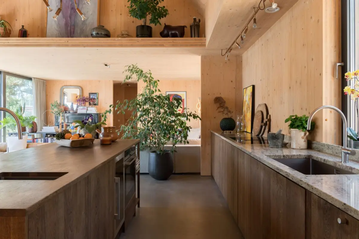 cuisine maison en bois cuisine maison en bois