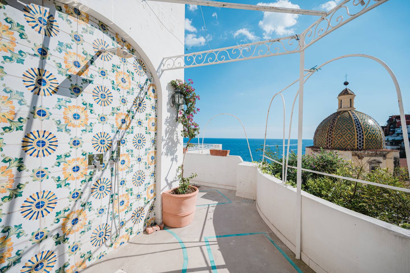 maison ancienne avec terrasse à Positano maison ancienne avec terrasse à Positano