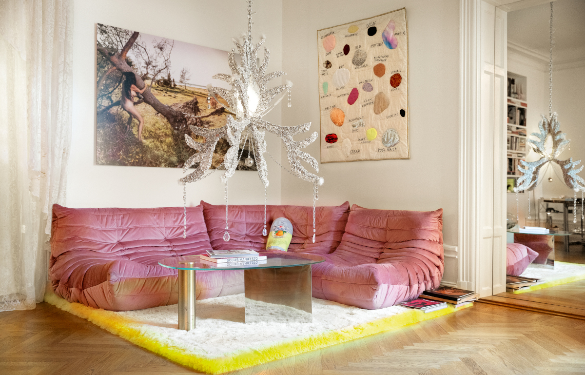 salon décoration design fauteuil et canapés velours rose salon décoration design fauteuil et canapés velours rose