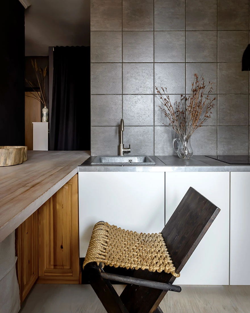 espace repas dans cuisine ouverte studio 44m2 espace repas dans cuisine ouverte studio 44m2