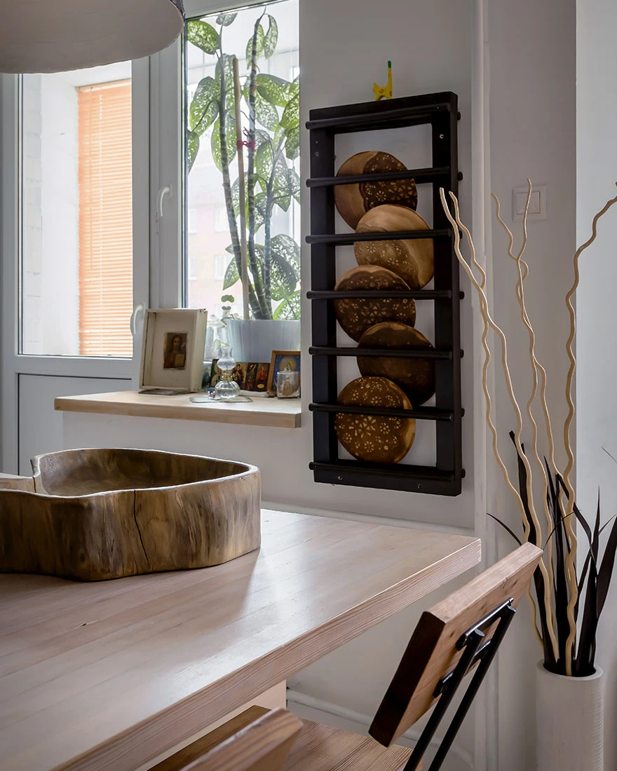 cuisine ouverte décoration neutre et naturelle studio 44m2 cuisine ouverte décoration neutre et naturelle studio 44m2