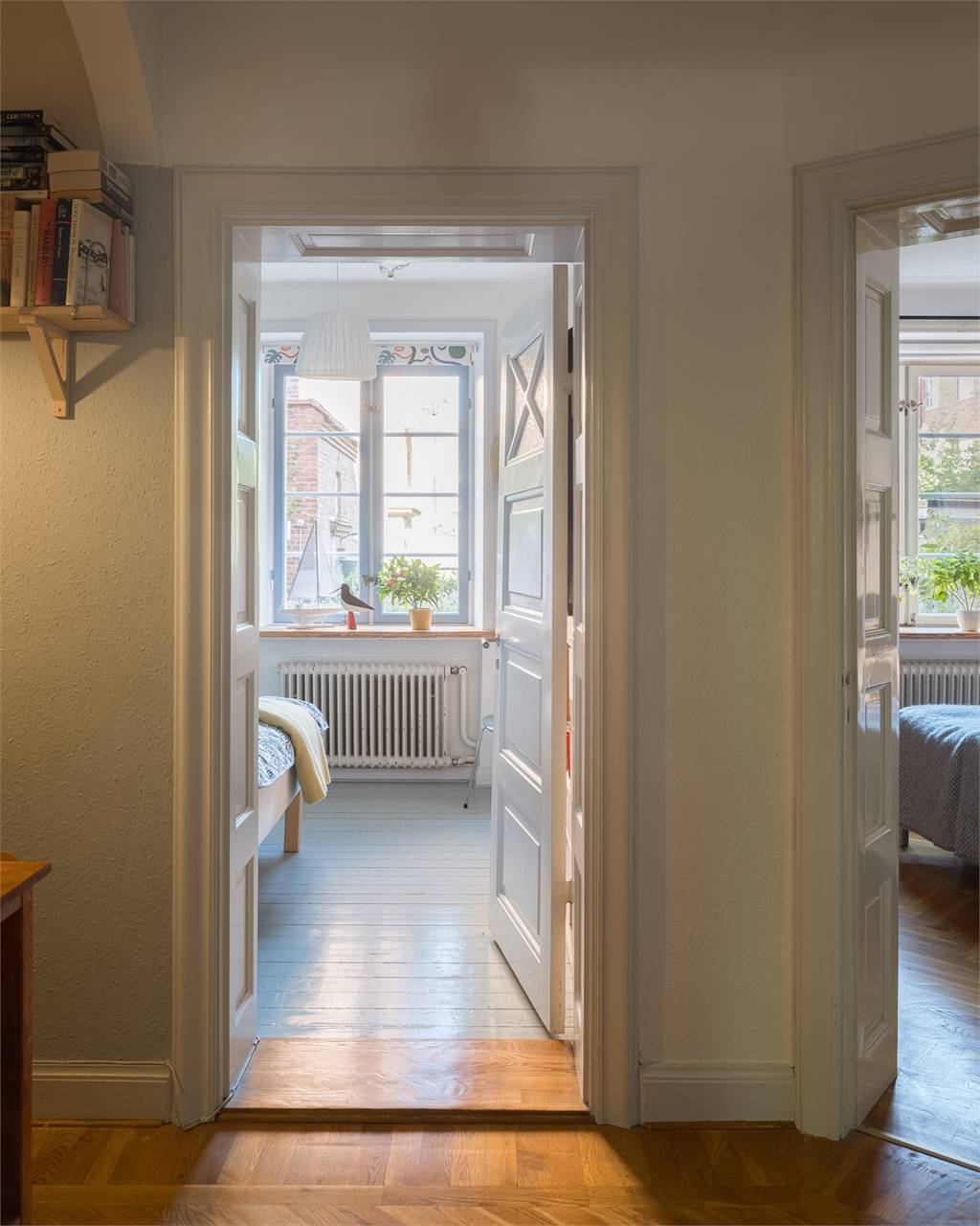 entrée vers chambres