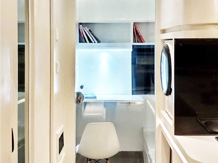 Cube Two par Nestron petite maison futuriste de 24m2 gérée par l Cube Two par Nestron petite maison futuriste de 24m2 gérée par l'IA