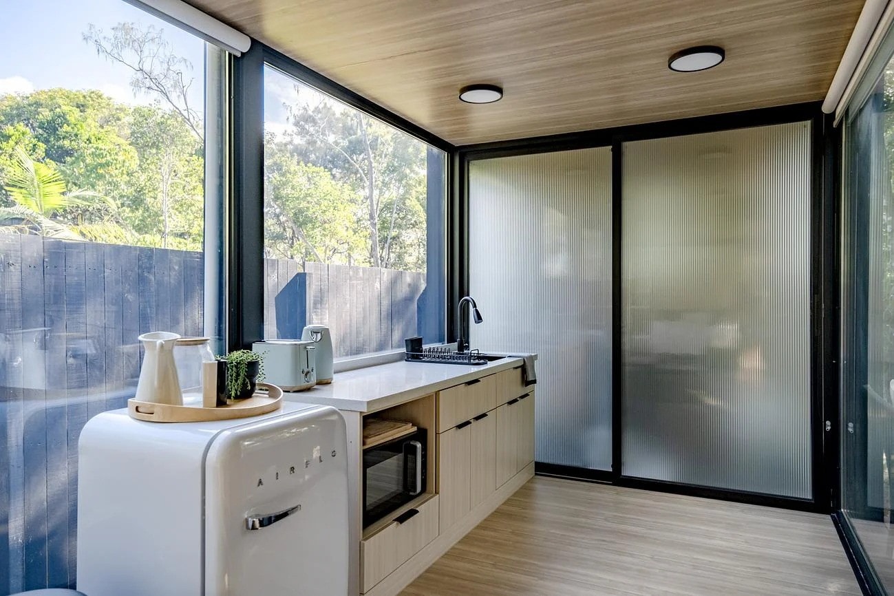 cuisine tiny house vitrée 24m2 Elsewhere cuisine tiny house vitrée 24m2 Elsewhere