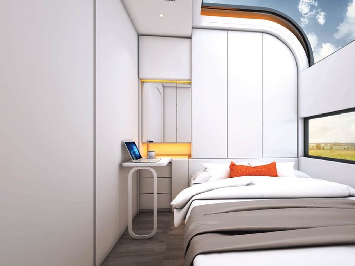 Cube Two par Nestron petite maison futuriste de 24m2 gérée par l Cube Two par Nestron petite maison futuriste de 24m2 gérée par l'IA