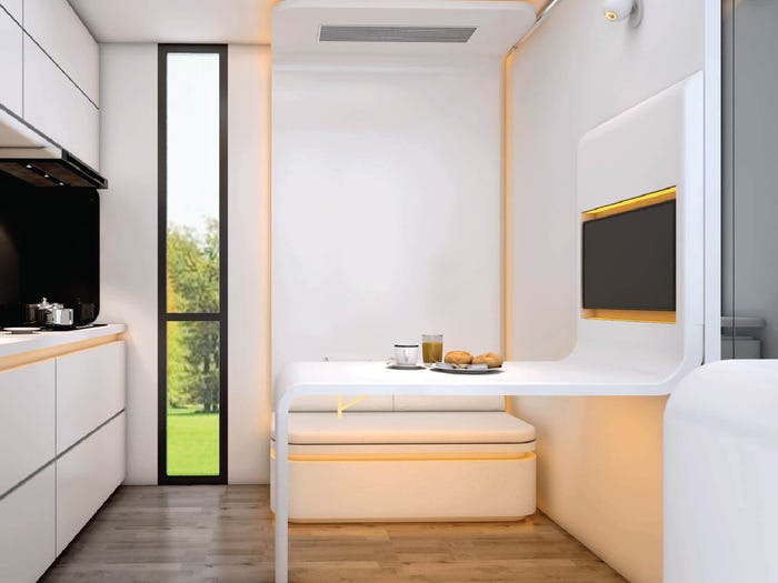 Cube Two par Nestron petite maison futuriste de 24m2 gérée par l Cube Two par Nestron petite maison futuriste de 24m2 gérée par l'IA