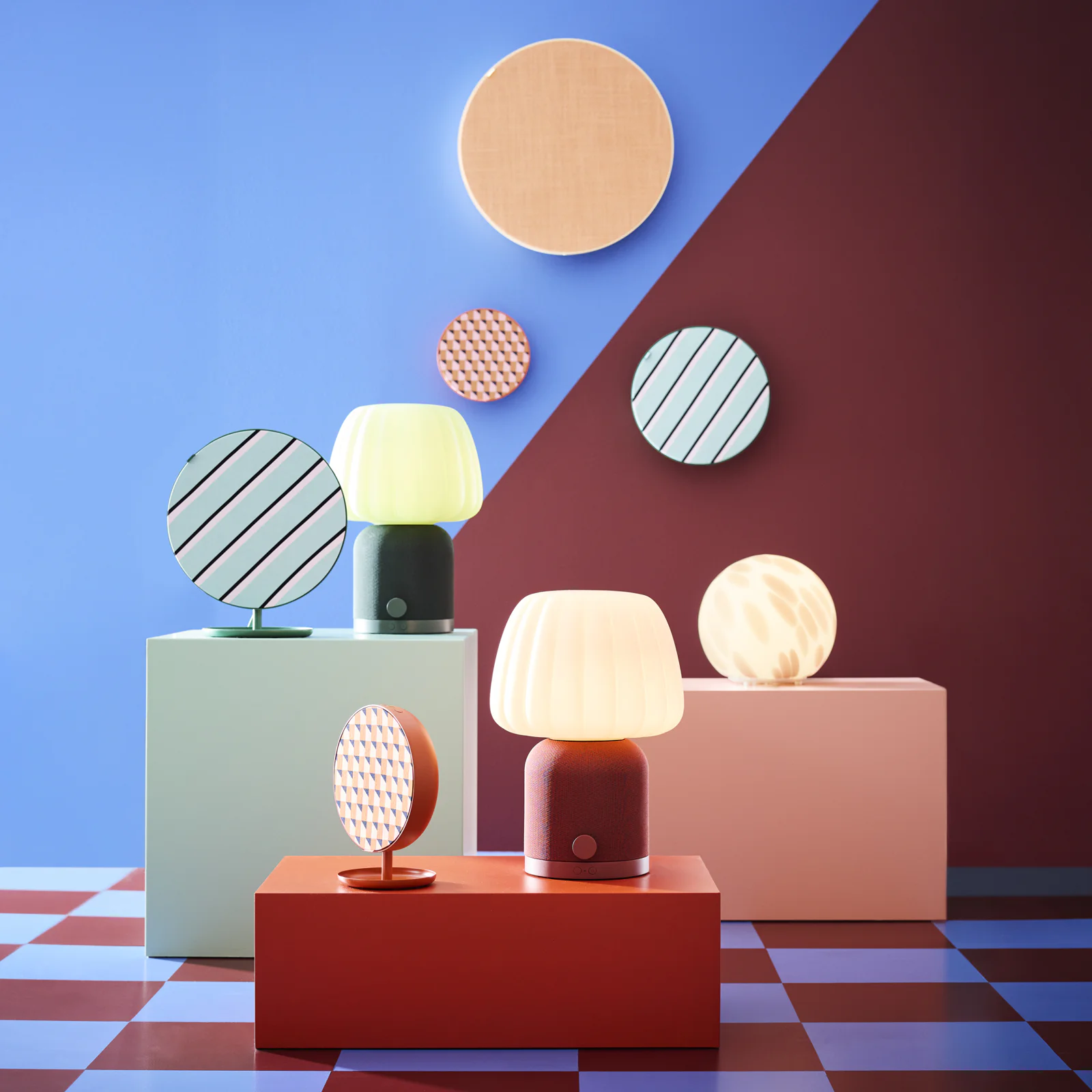 lampes et enceintes collaboration IKEA x Teklan janvier 2026 lampes et enceintes collaboration IKEA x Teklan janvier 2026