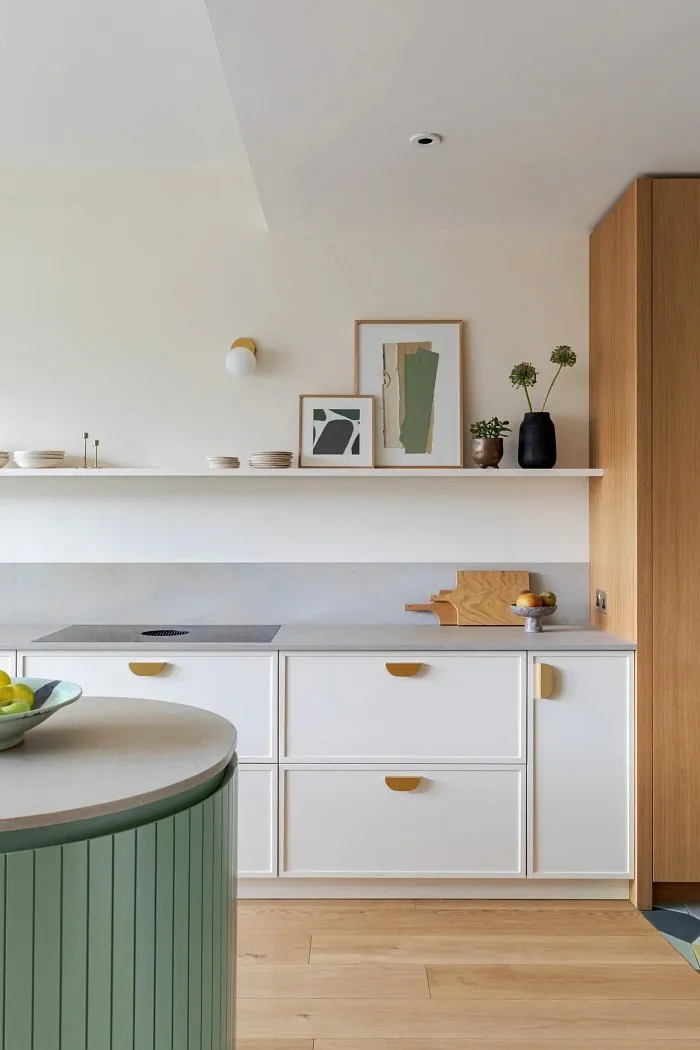 cuisine Art Déco moderne et familiale décoration colorée maison Londres Notting Hill cuisine Art Déco moderne et familiale décoration colorée maison Londres Notting Hill