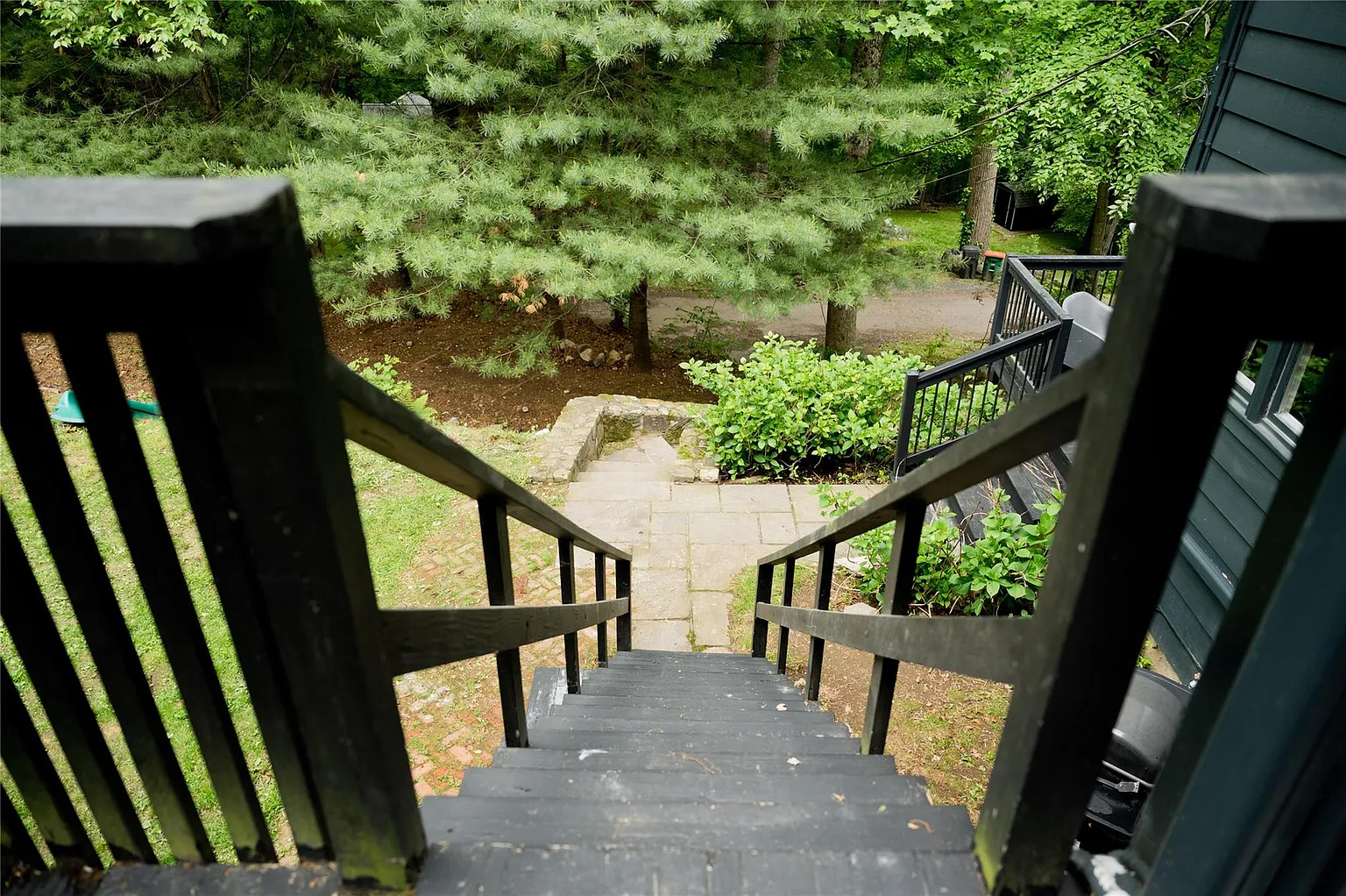 escalier maison en bois contemporaine