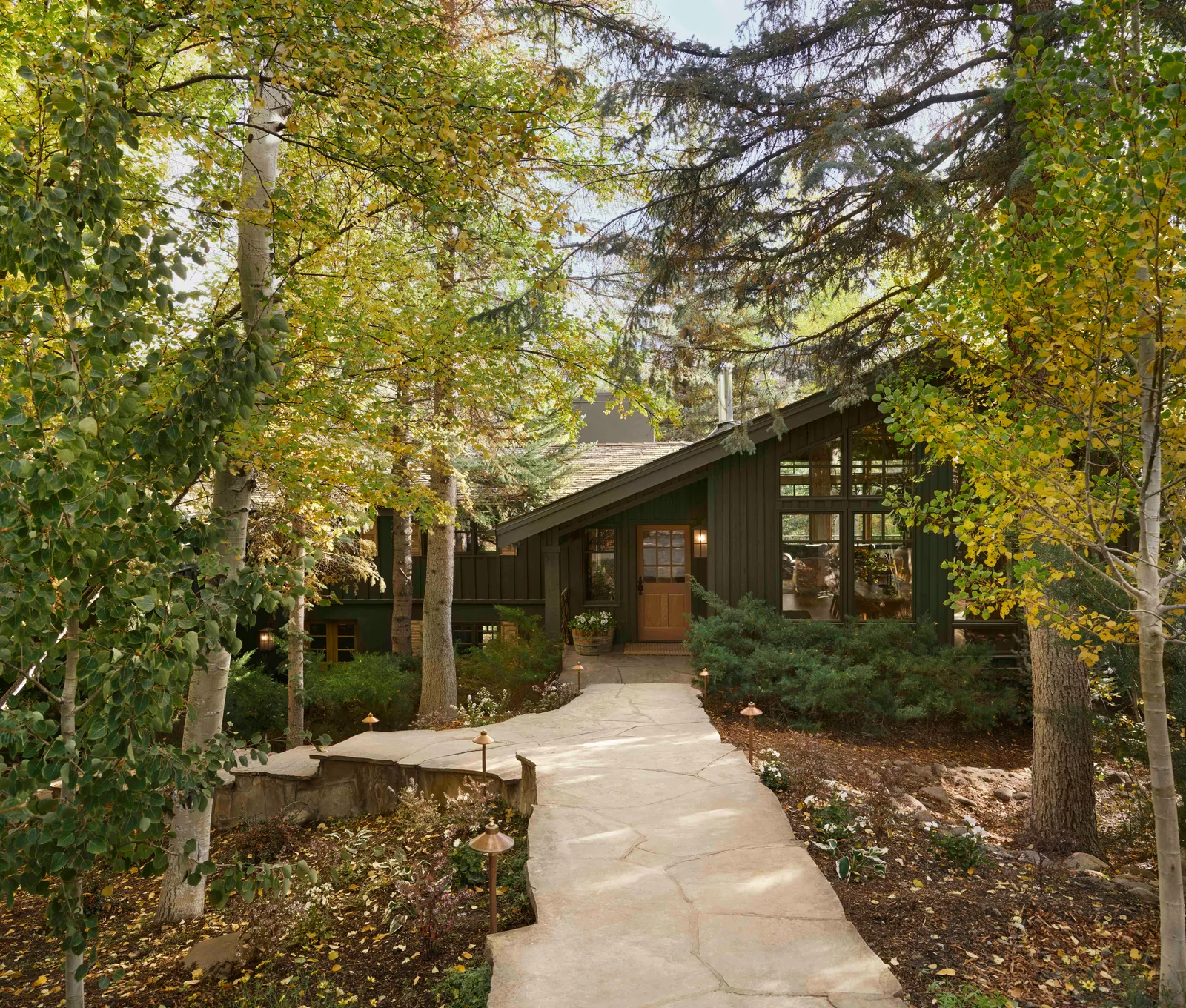 maison en bois Joanna et Chip Gaines dans les Rocheuses