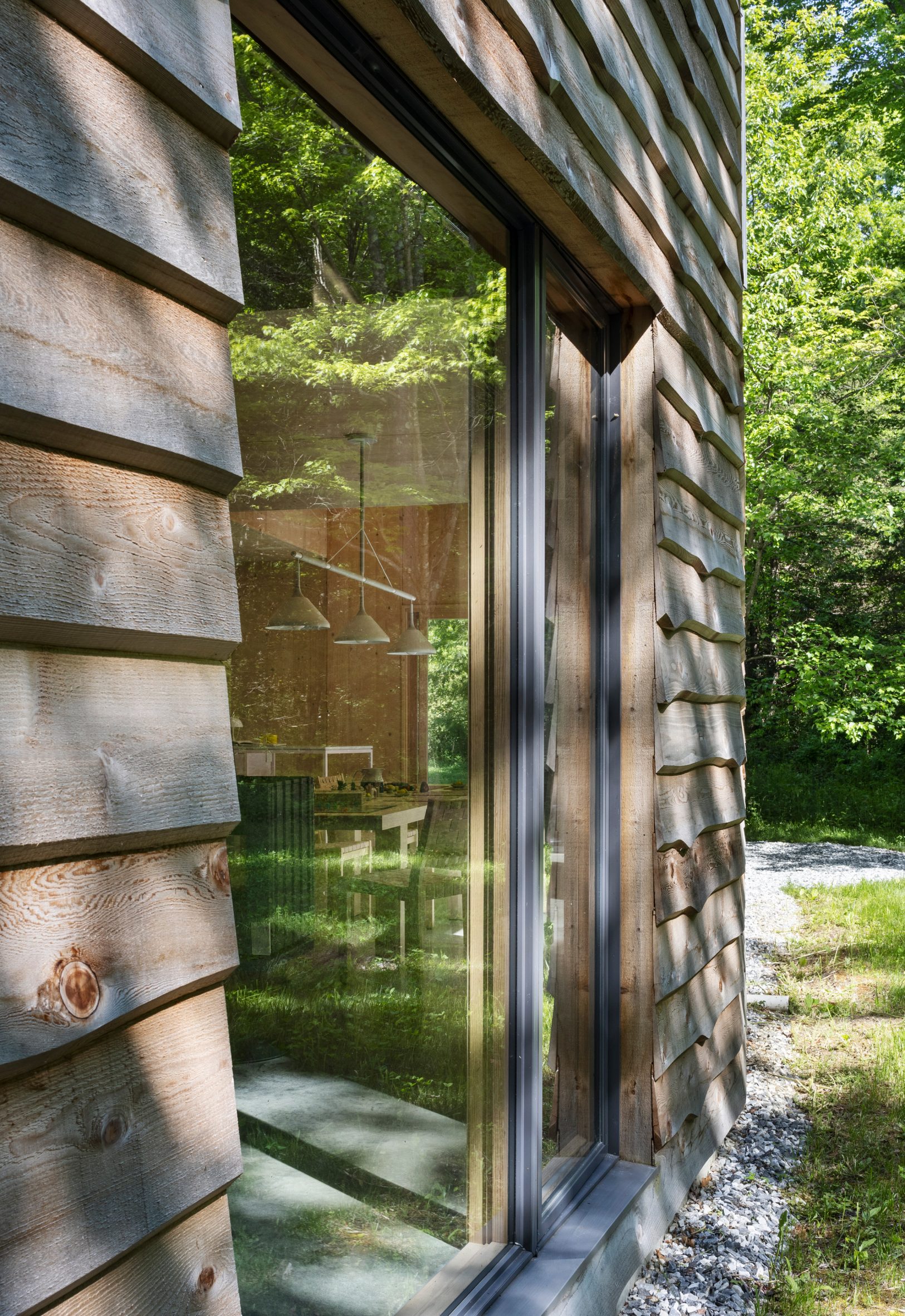 grande maison préfabriquée en bois