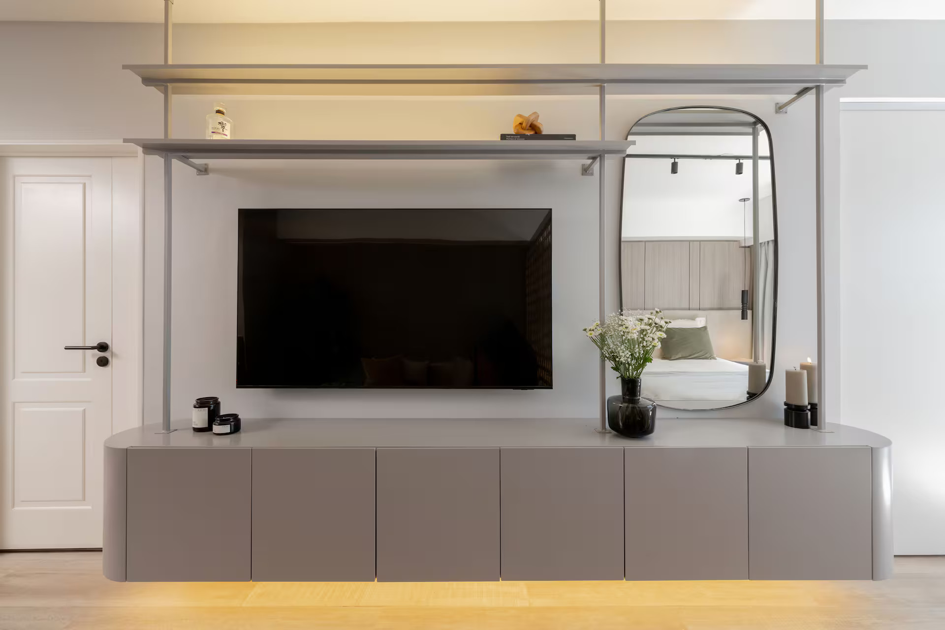 salon décoration design studio 45m2