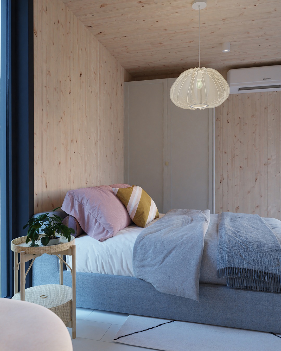 chambre décoration contemporaine Greenkub