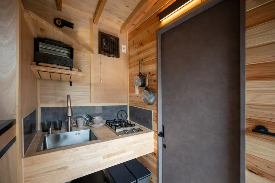 cuisine tiny house japonaise Yamabiko cuisine tiny house japonaise Yamabiko
