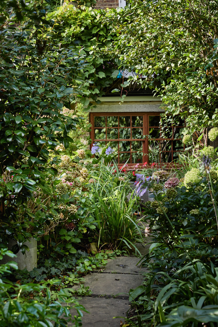 jardin maison de ville Londres