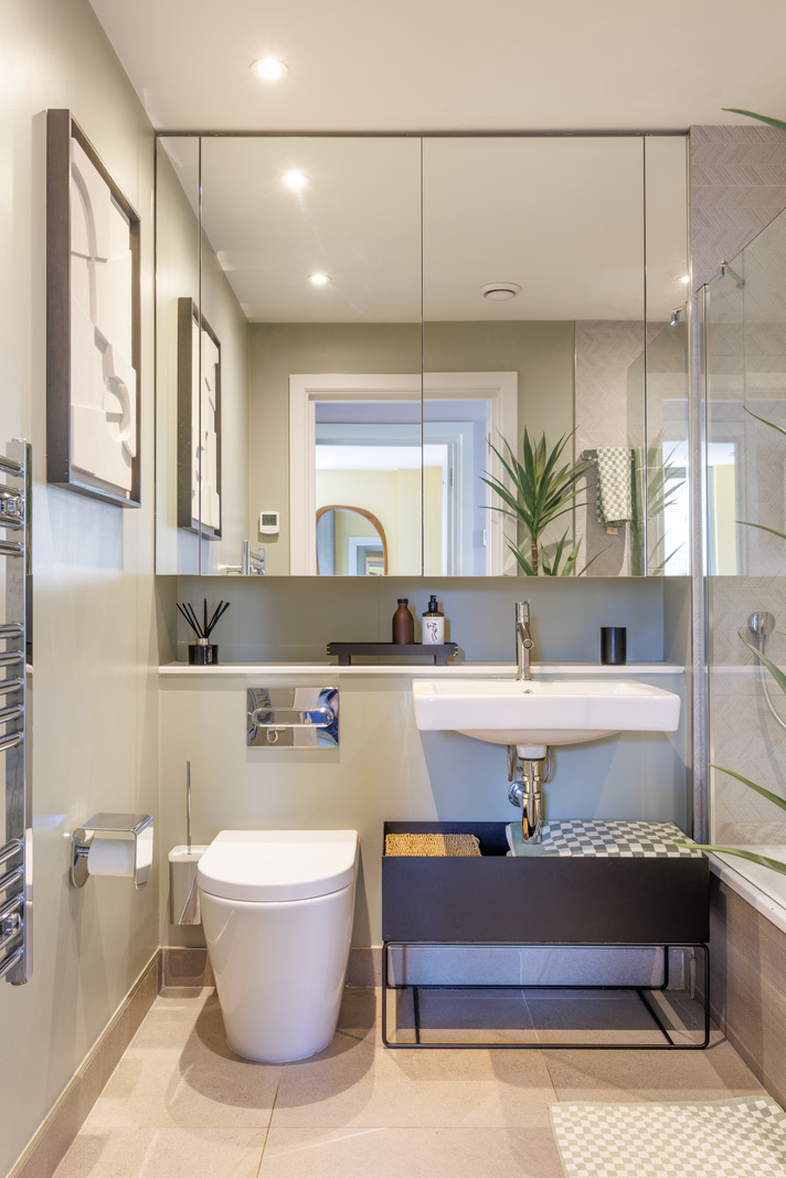 salle de bain trois-pièces design de 66m2 par architecte salle de bain trois-pièces design de 66m2 par architecte