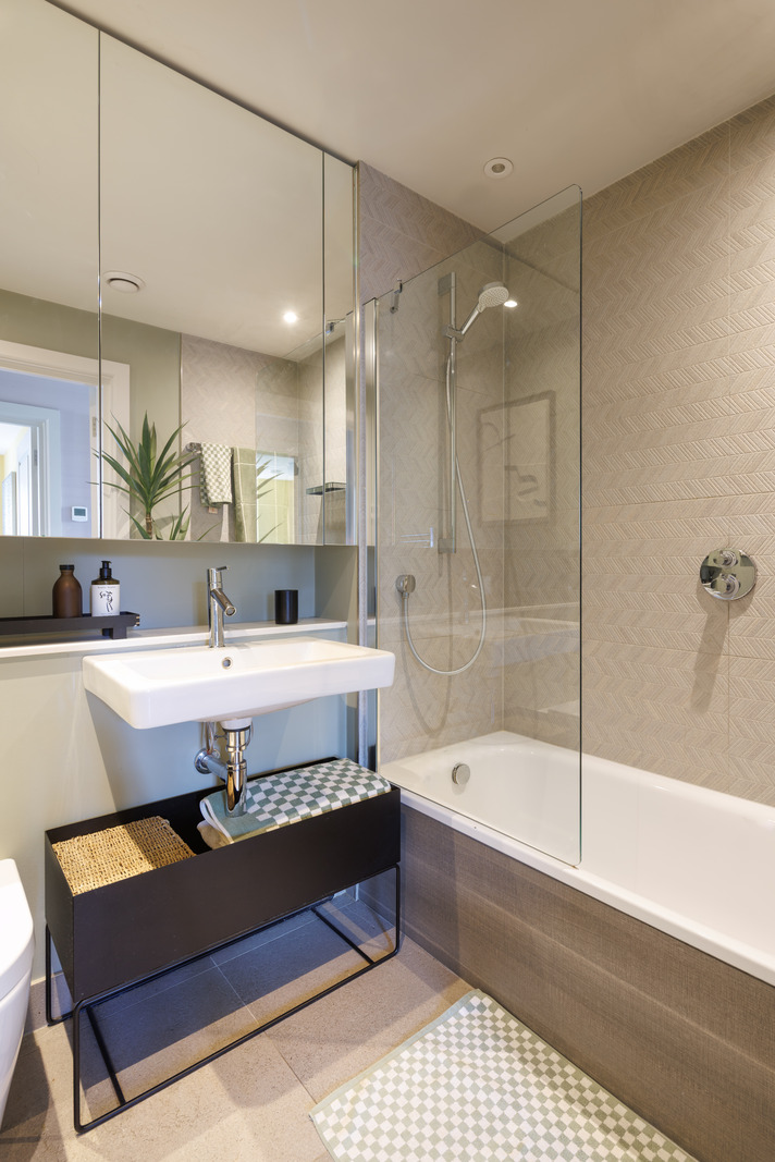salle de bain trois-pièces design de 66m2 par architecte salle de bain trois-pièces design de 66m2 par architecte