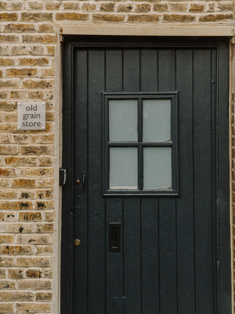 entrée maison de ville anglaise