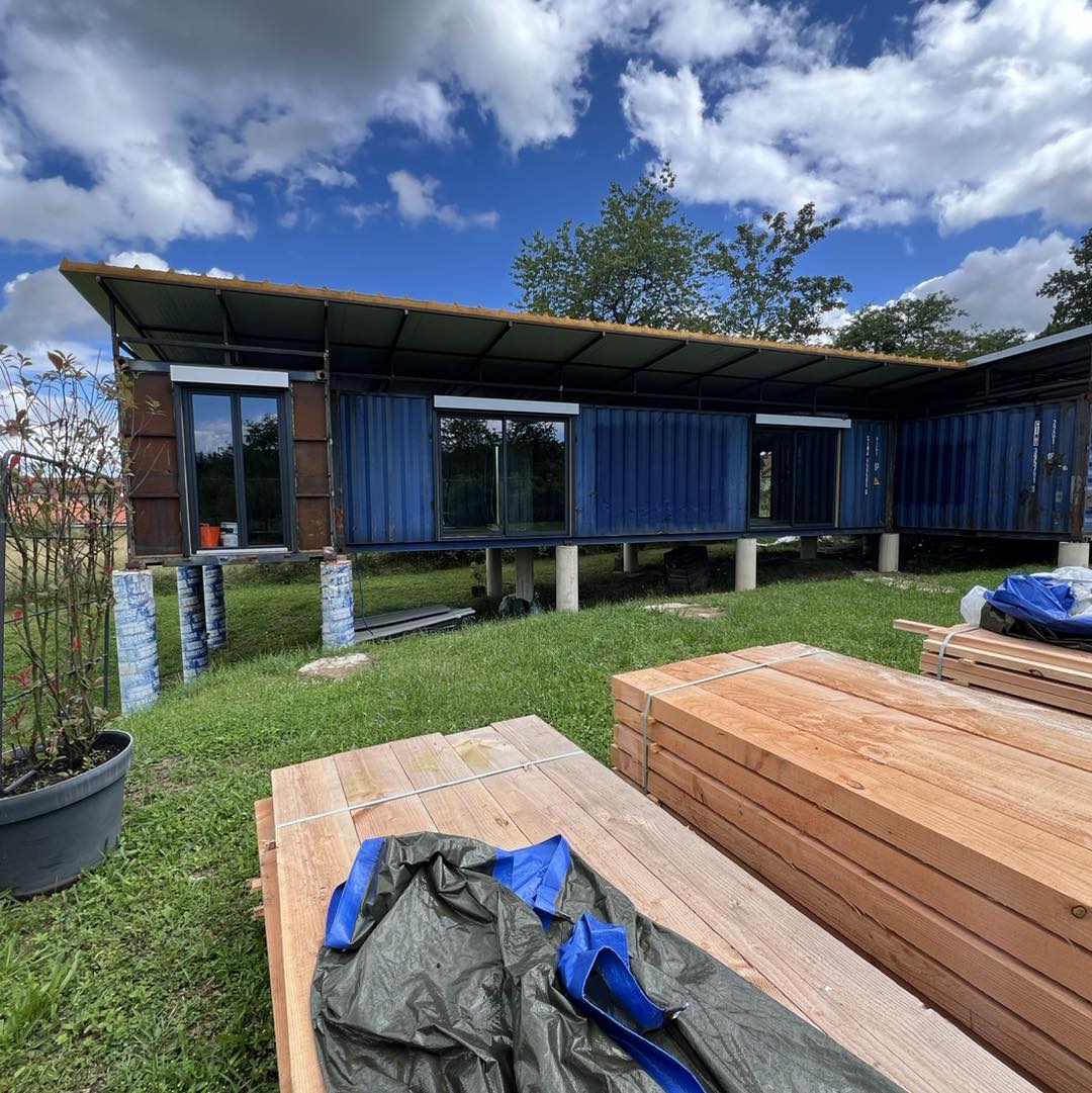 maison container 120m2 française Riviera Habitat maison container 120m2 française Riviera Habitat