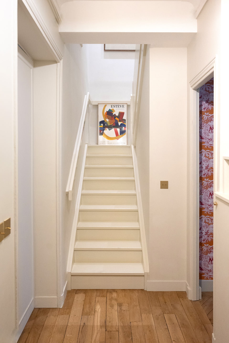 escalier appartement en duplex