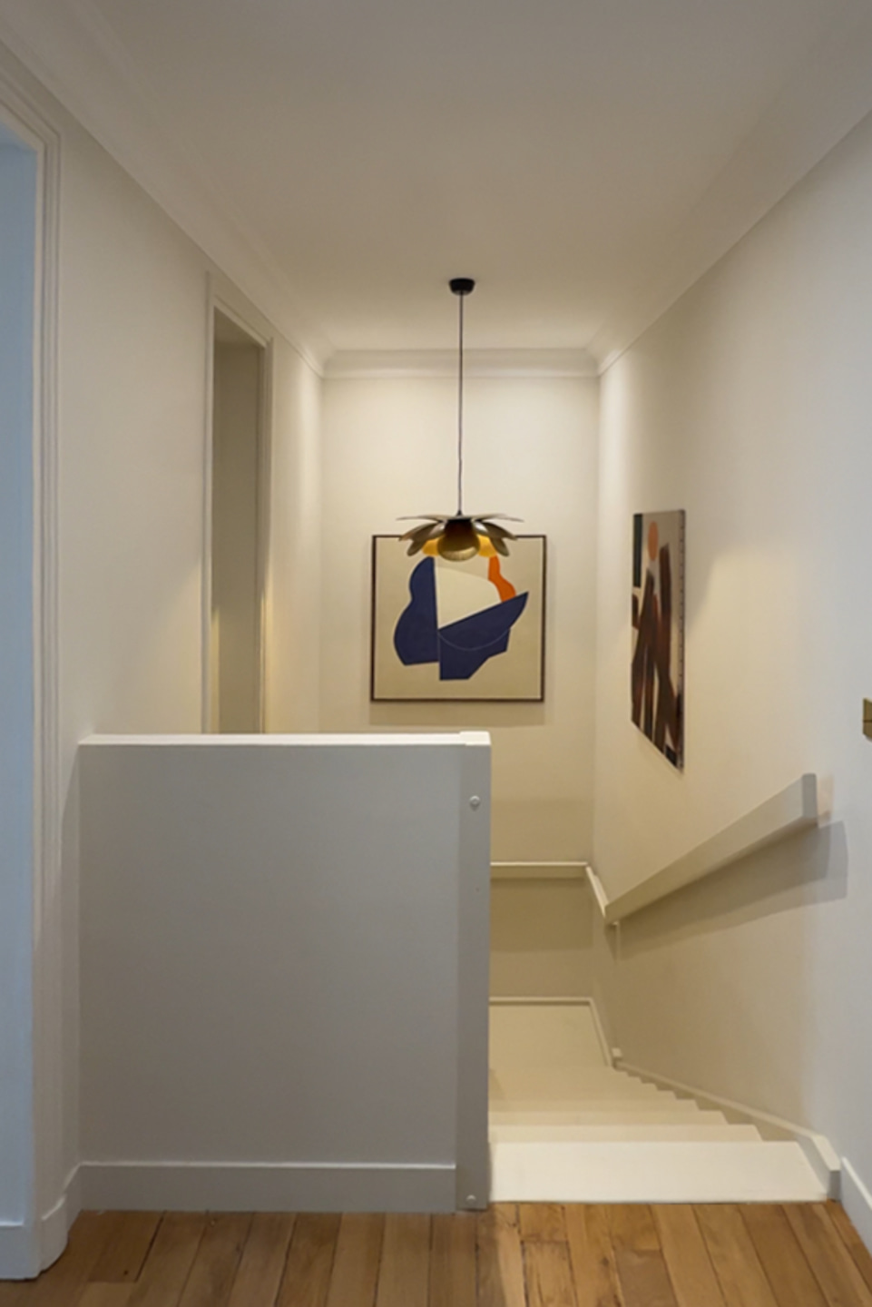 escalier appartement en duplex