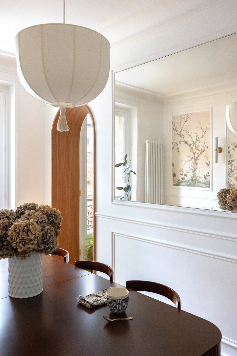 salle à manger appartement haussmannien décoration design
