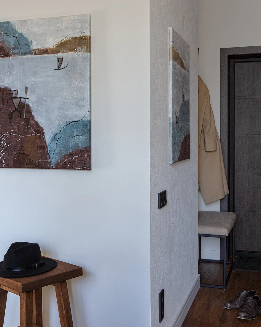 entrée appartement 38m2 décoration design