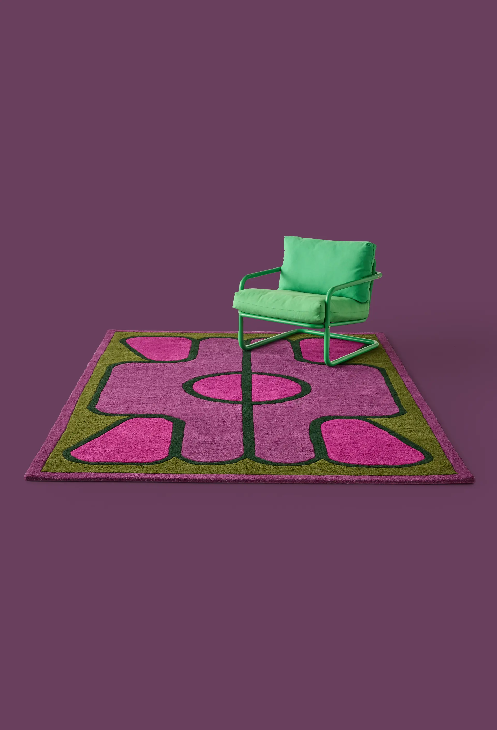 tapis violet design vintage sixties seventies tapis violet design vintage sixties seventies