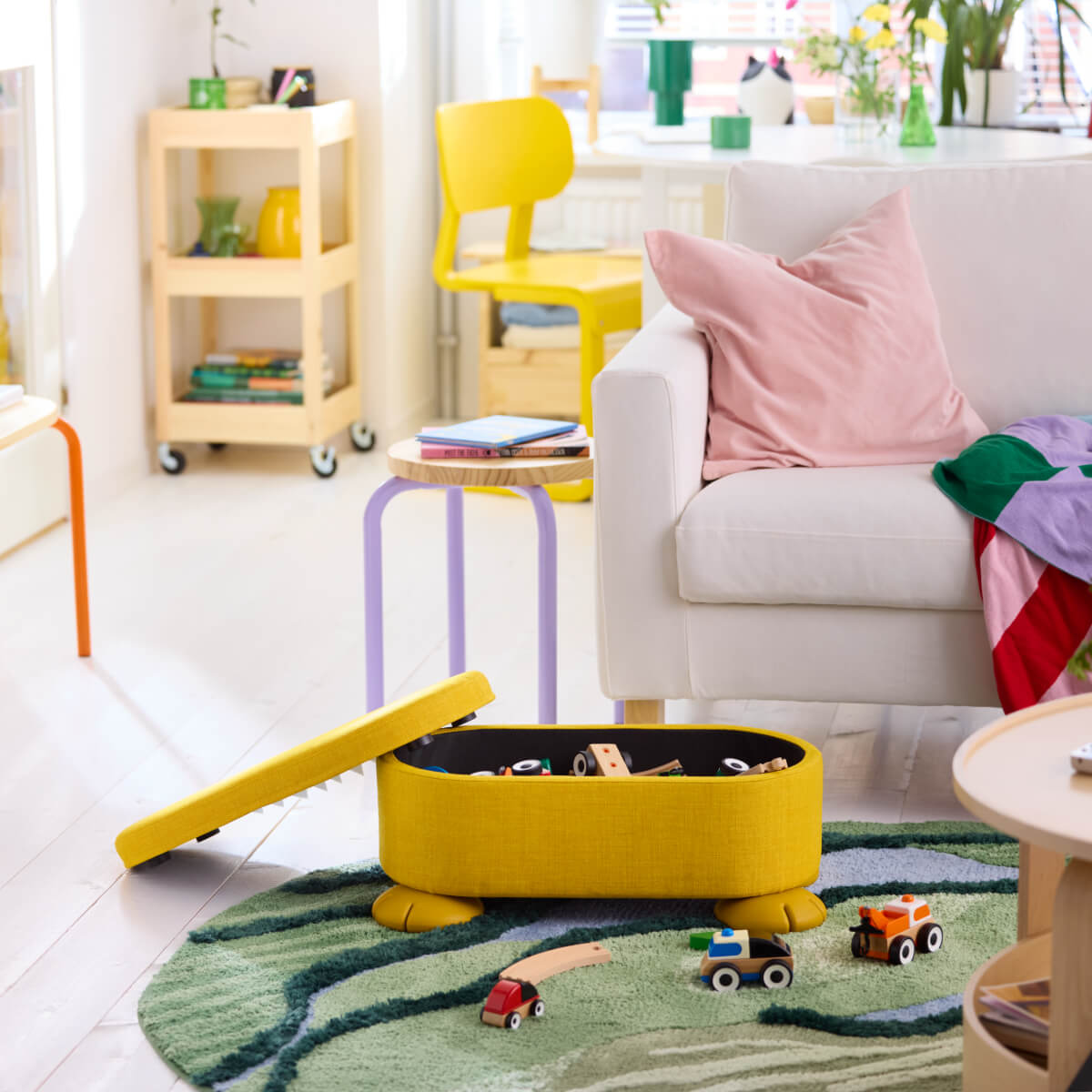 salon avec zone de jeu enfant salon avec zone de jeu enfant