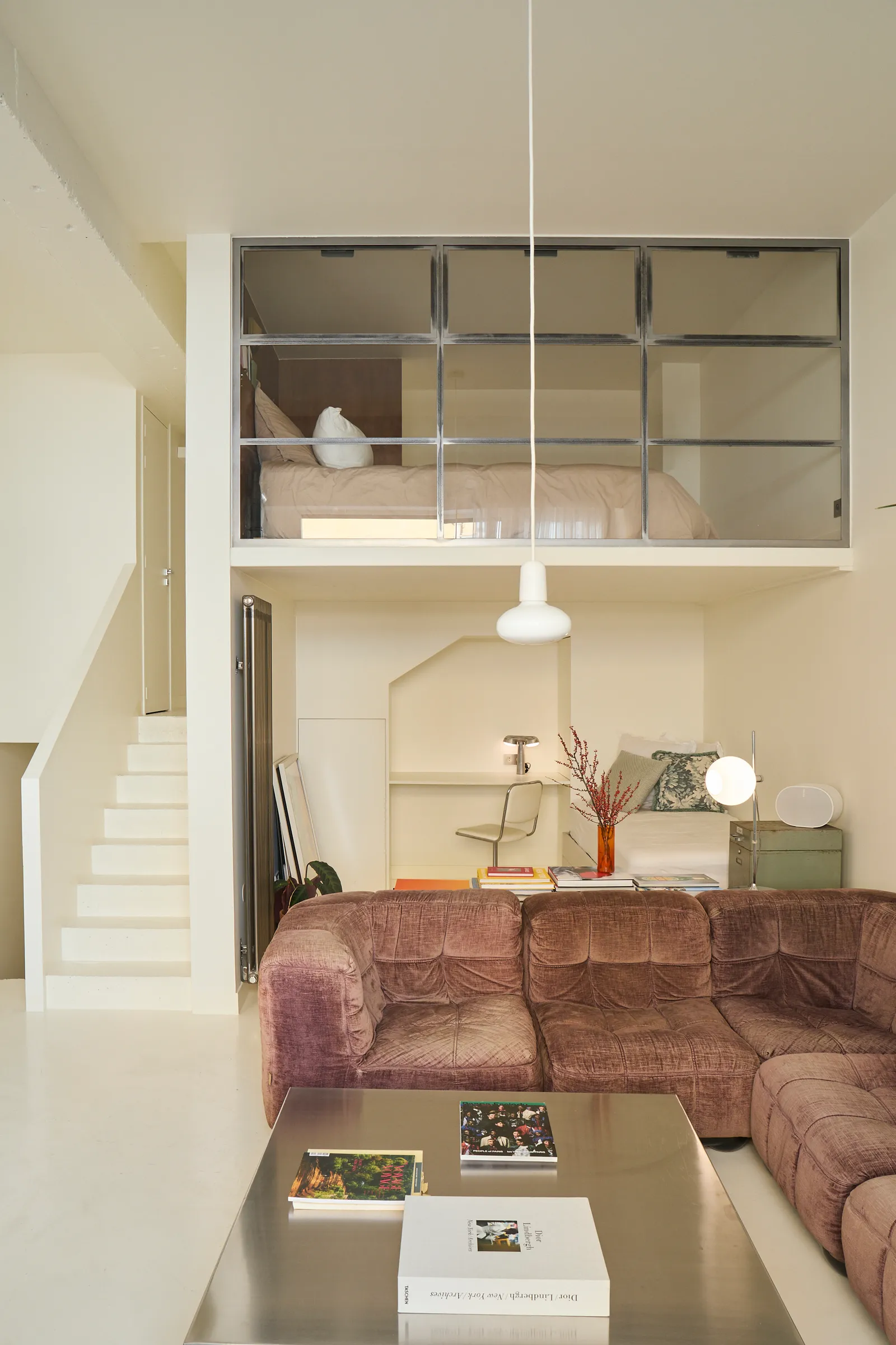 mini loft à Paris 45m2 dans ancien atelier décoration contemporaine mini loft à Paris 45m2 dans ancien atelier décoration contemporaine