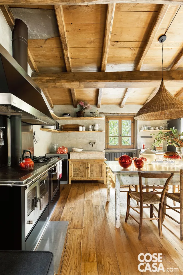 cuisine rustique maison Italie