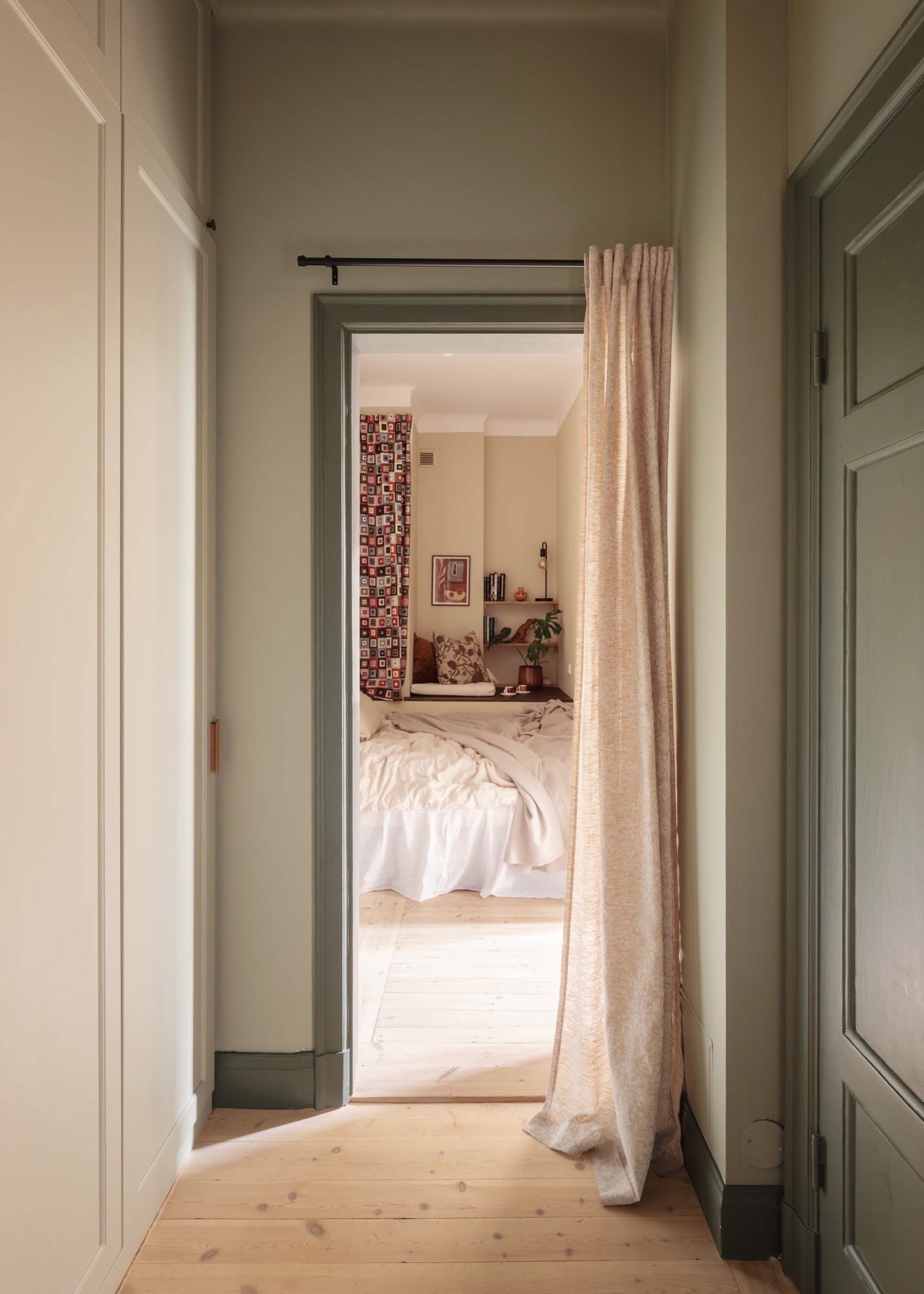 entrée avec placard appartement 43m2