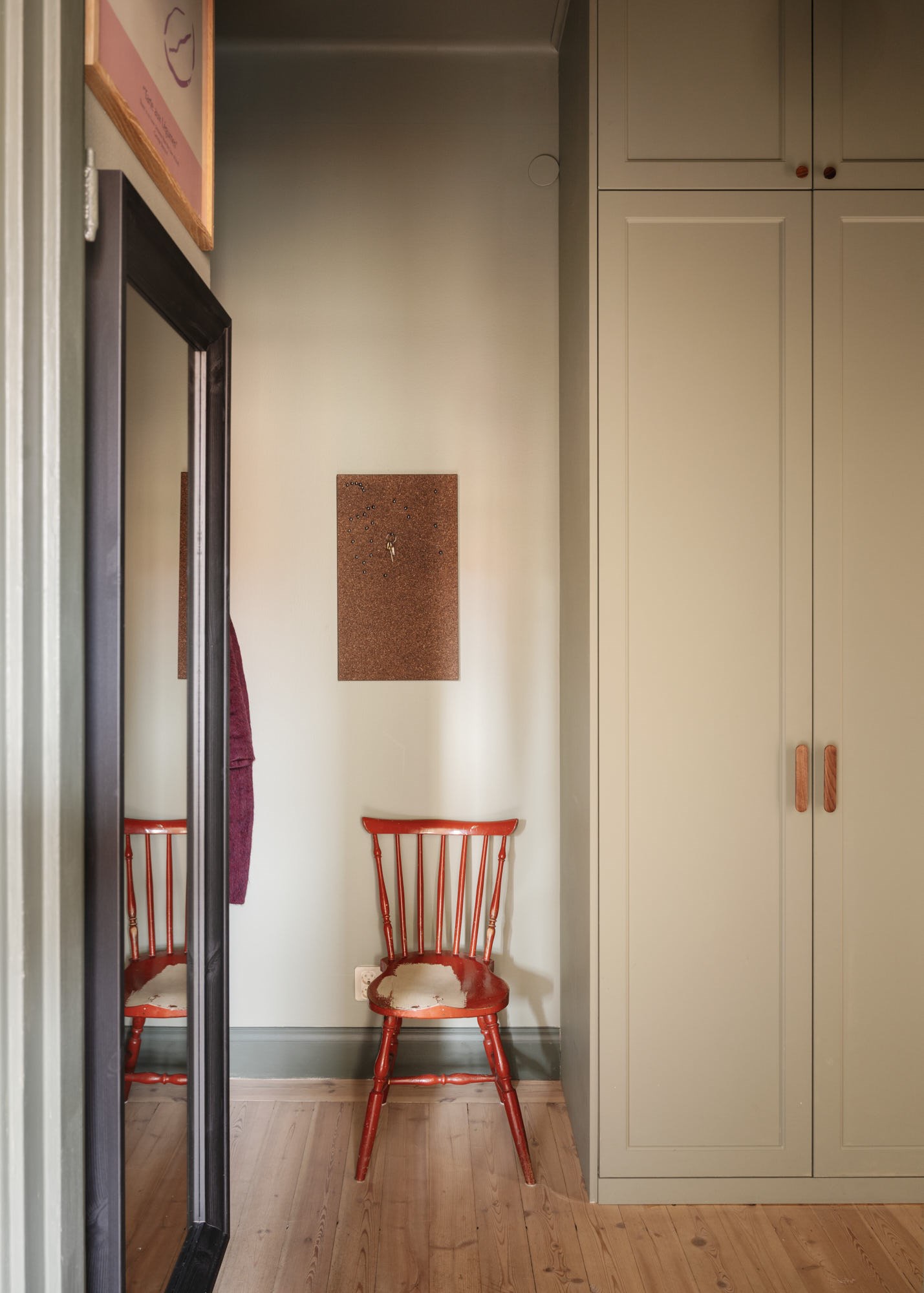 entrée avec placard