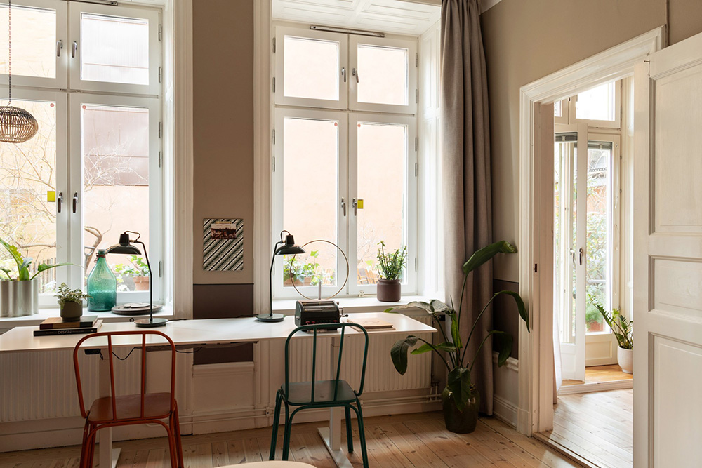 chambre enfant appartement classique de 85m2 décoration contemporaine scandinave