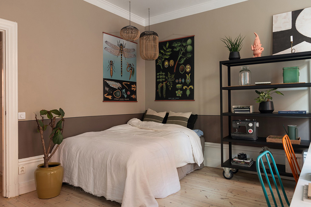 chambre enfant appartement classique de 85m2 décoration contemporaine scandinave