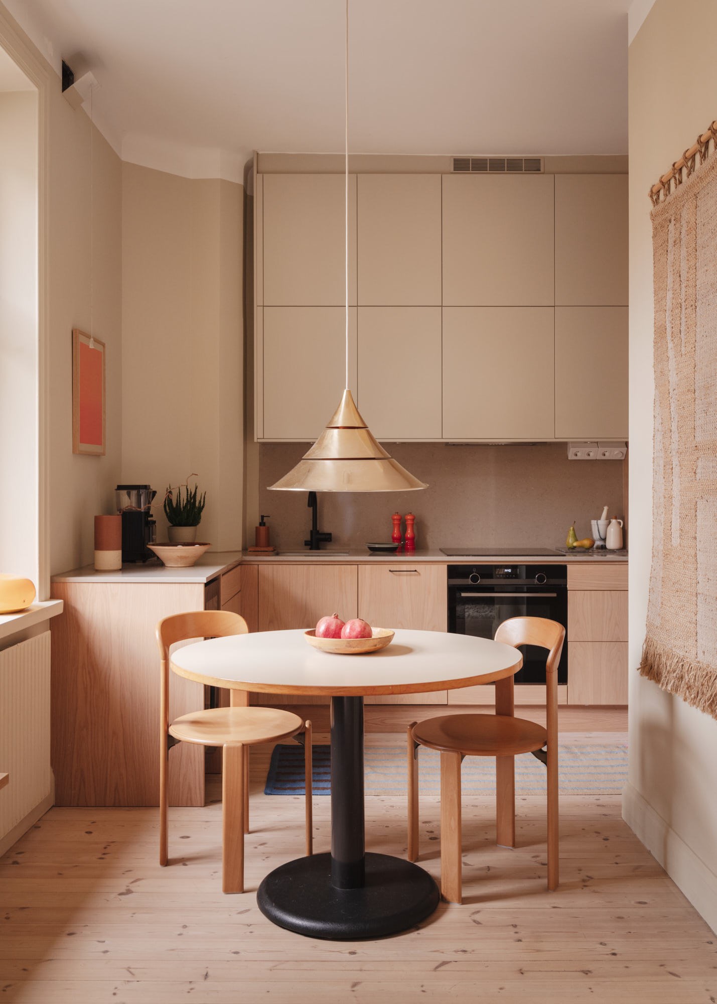 cuisine ouverte design appartement 43m2