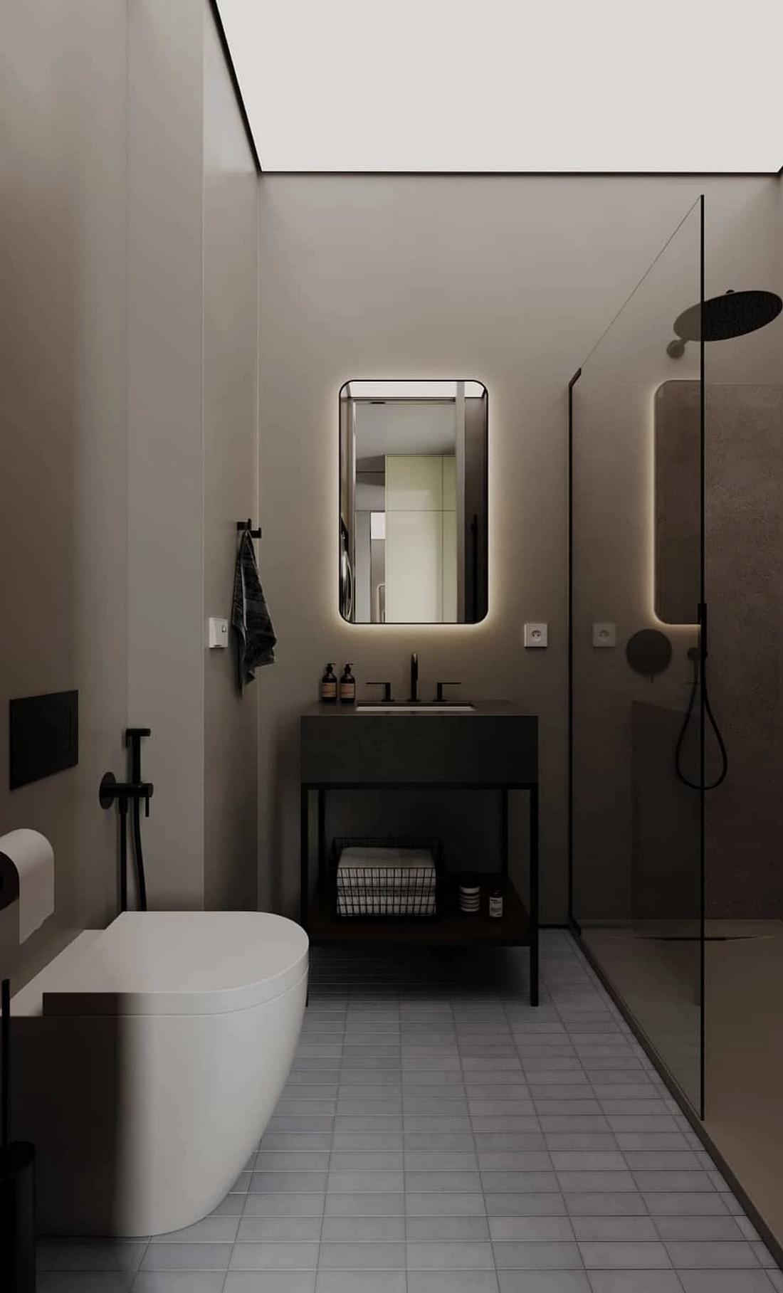salle de bain studio de 33m2 salle de bain studio de 33m2