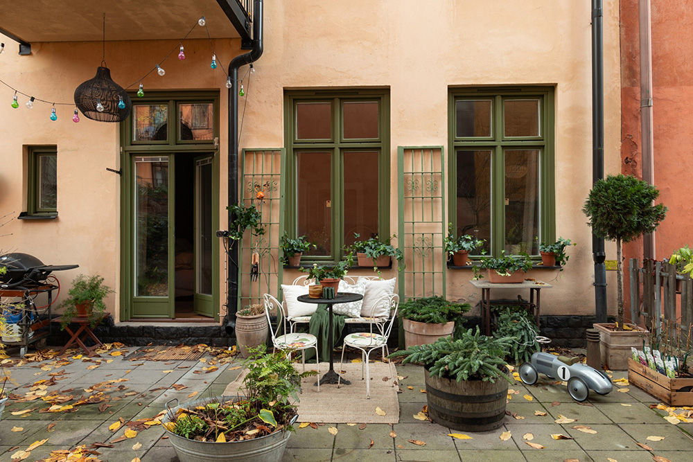 terrasse appartement