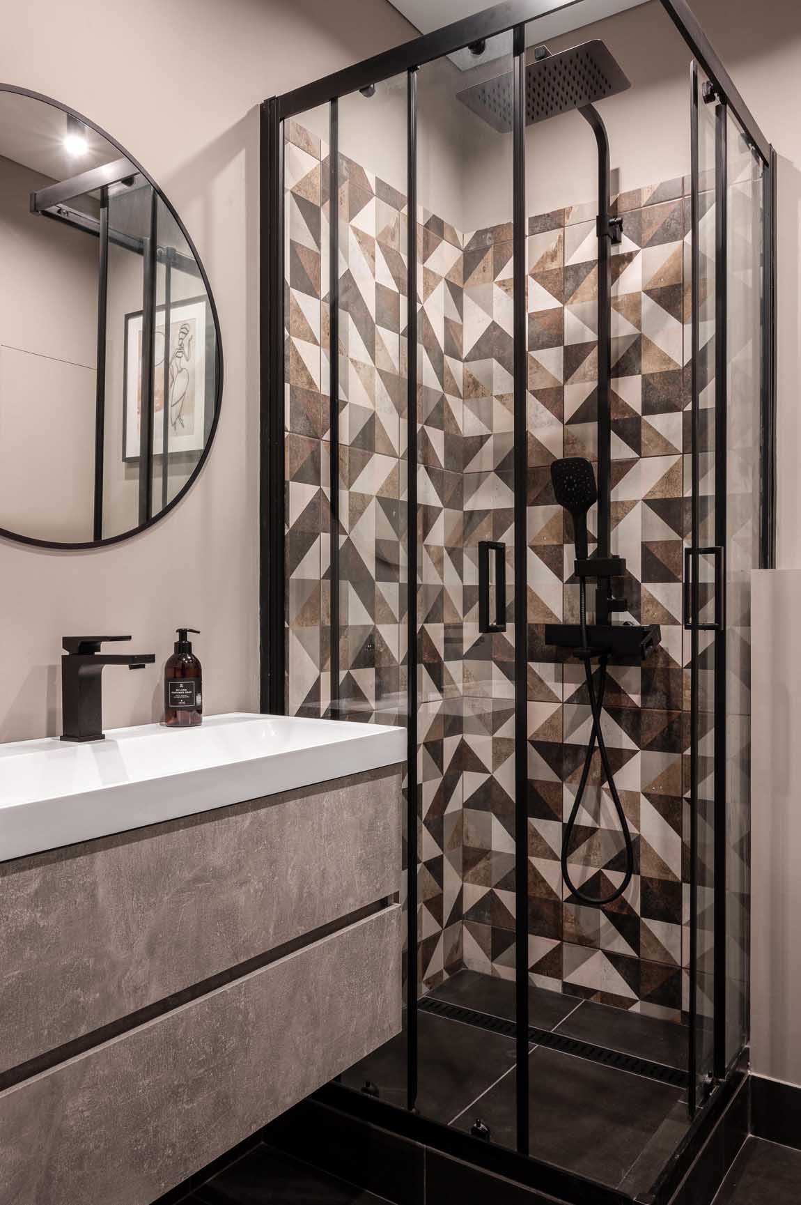 salle de bain studio 26m2