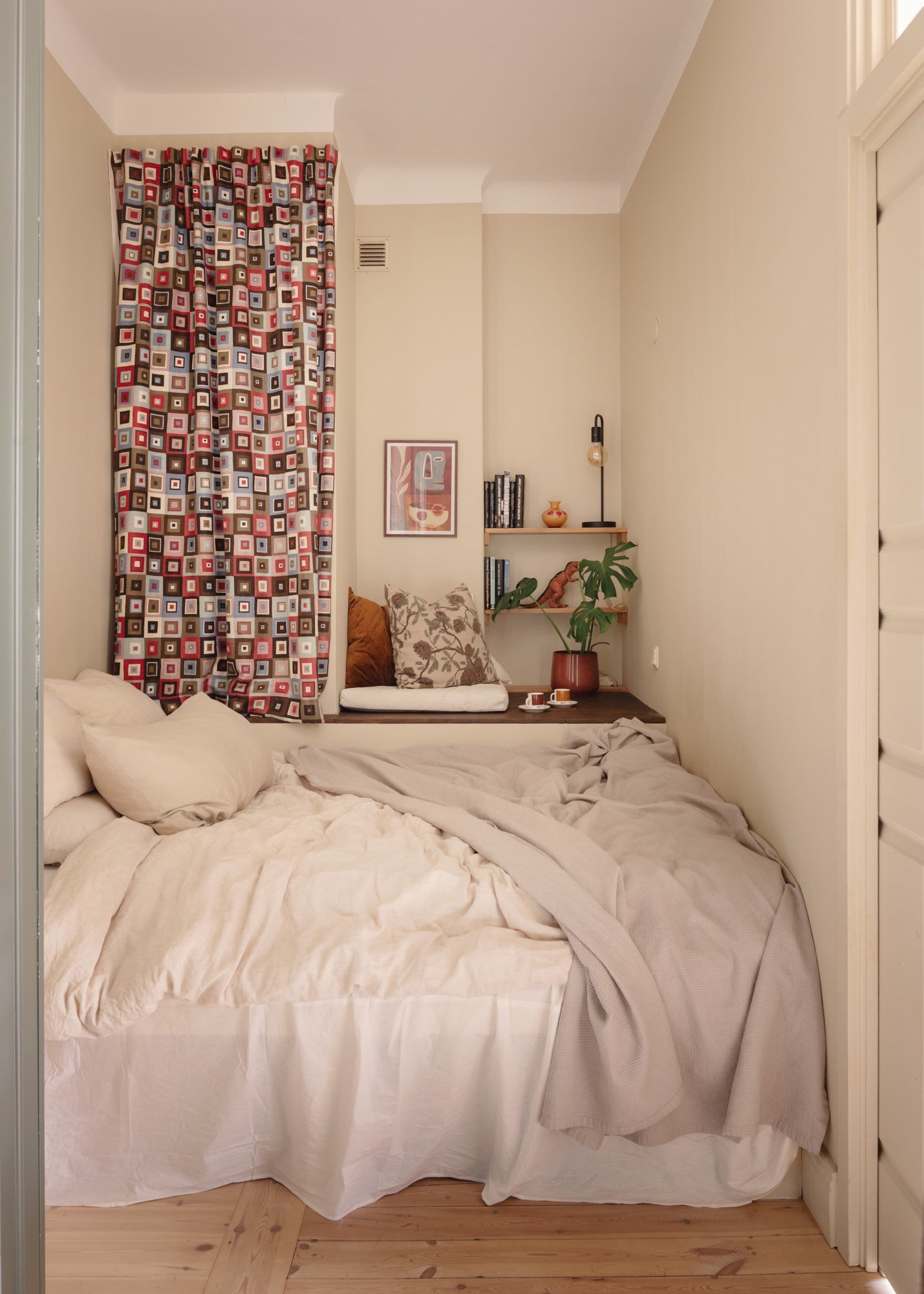 chambre alcôve appartement 43m2