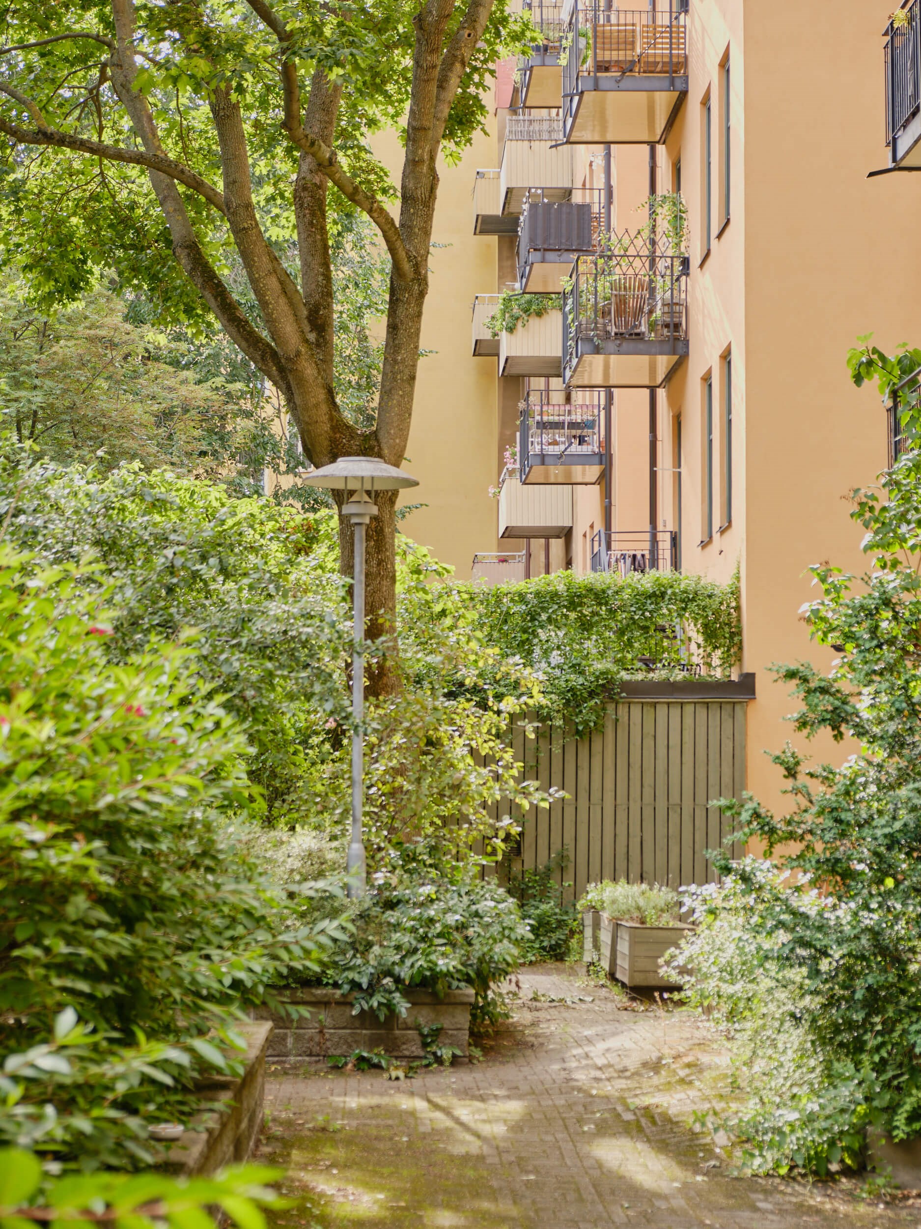 cour immeuble ancien Stockholm cour immeuble ancien Stockholm